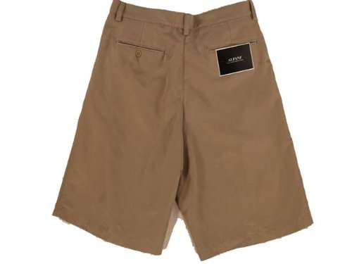 Click here to buy Alfani Flat Front Microfiber Shorts with 10 Inseam.