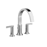 Buy American Standard 7430.900.295 Berwick 2 Lever Handle Deck Mount Tub Filler, Satin... by American Standard