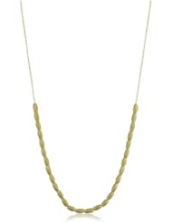 Lulu Designs "Kalliope" Bead Chain and Nigerian Brass Necklace