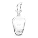 Personalized Slant Lid Decanter Gift