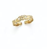 14K Claddagh Toe Ring - GH23235