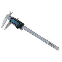General Tools 1478 Fraction Plus Digital Fractional Caliper, Stainless Steel, 8-Inch