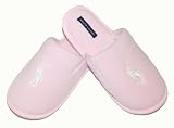 Ralph Lauren Women Pony Logo Slippers (10, Pink)