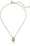 kate spade new york "Balloon Bouquet" Foxglove Purple Mini Pendant Necklace 17"   3" Extender