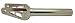 ECX Rocket Scooter Forks Threadless Silver
