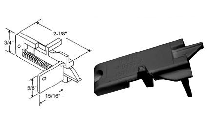 Black Tilt Window Latch for Better Bilt - Package