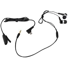 In Ear Stereo Headset Kopfh�rer AAEP433 schwarz f�r Samsung Beat M8800 Pixon Qbowl S3030 Tobi S7330 U800 Soul U900 Soul M200 E1110 Giorgio Armani i640v F110 S5230 Star S5600 Preston i908 L600 L810v