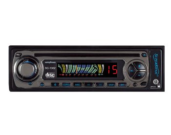 Supersonic SC-1302 Car Audio In-Dash AM/FM Radio CD Player w/ Aux