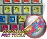 DIGIDESIGN PRO TOOLS KEYBOARD STICKERS