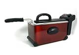 3.5 LITRE LITER FRYER STAINLESS STEEL DEEP FAT CHIP RED