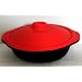 Silicone Bakeware Casserole Dish with Ventilated Lid.  1.25 Litre.  10 Year Guarantee