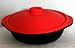 WellBake Steamer / Casserole Dish with Ventilated Lid. 1.25 Litre. Heavy Duty Silicone Bakeware + 10 Year Guarantee