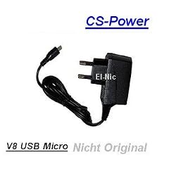 GiXa Technology Netzteil V8 USB Micro Stecker Ersatz Ladeger�t Ladekabel Reiselader Netzkabel passend f�r BlackBerry Black Berry Bold 9220 / Bold 9650 / Bold 9700 / Bold 9780 / Bold 9900 / Bold 9930 / Curve 3G / Curve 8520 / Curve 8530 / Curve 8900 / Curve 9300 / Playbook / Pearl 3G / Pearl Flip 8220 / Pearl Flip 8230 / Pearl 9100 / Pearl 9105 / Storm 9500 / Storm II 9520 / Storm 9530 / Storm II 9550 / Style 9670 / 9530 Thunder / Torch 9800 / Tour 9630 / 8220 /�8520 /�8900