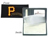 Pittsburgh Pirates Embroidered Leather Checkbook Cover