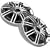 Polk Audio DB651 6.5-Inch Coaxial Speakers (Pair, Silver)