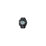Casio Men's Pathfinder Triple Sensor Multi-Function Sport Watch Blue Nylon Strap