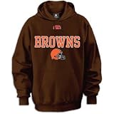 Browns NFL Critical Victory Hoody - Men's ( sz. XL, Brown : Browns )