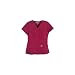 Barco Nursing Uniforms | Grey's Anatomy Nursing Uniforms - Scrubs - Grey's Anatomy by Barco Uniforms Junior Fit V-Neck Scrub Top (Merlot, Small)