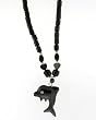 Hematite Necklace 16-18 Inches in Length - Dolphin Hematite Necklace 16-18 Inches in Length - Dolphin
