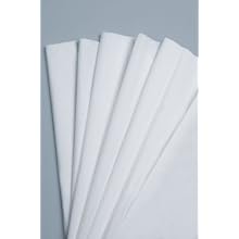 Kimberly-Clark Kimtech 05511 Science Precision Wipes Tissue Disposable Wiper, 8-25/64" Length x 4-25/64" Width, White (60 Packs of 280)