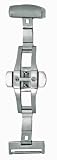 Hadley-Roma 20-mm Stainless Steel Push Button Deployment Clasp