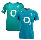 Ireland Rugby Workout Junior T-Shirt 24-26 inch Green