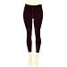 Winter Velour Velvety Velvet Thick Warm Ski Snow Leggings Stretch Tights Purple Small
