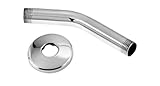 UPC 747028430074 product image for Westbrass D300-1-07 .5 in. x 6 in. Shower Arm with Sure Grip Flange - Satin  | upcitemdb.com