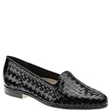 BROWN Liz Woven Flat by Trotters