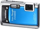 Olympus Stylus Tough 6020 14MP Digital Camera with 5x Wide Angle Zoom and 2.7 inch LCD (Blue)