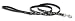Lupine 1/2 Inch Small Dog Lead-Silver Charm Pattern-6 Foot Length
