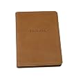 Medium Travel Journal, Genuine Calfskin Leather, Lined Pages, 5-3/8" x 7-3/8"