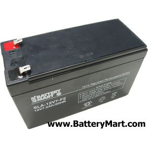 (1) 12V 7ah F2 Terminals T25