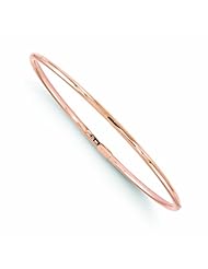 Leslies 10k Pink Slip-On Bangle