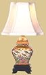 Unique Asian Design Lighting - 15" Ming Chinese Spice Jar Oriental Style Fine Table Lamp