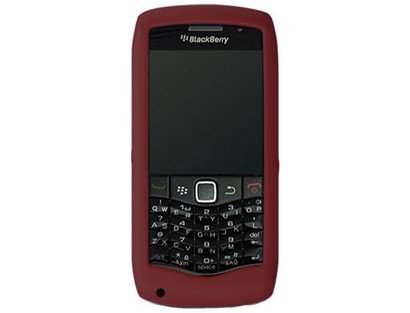 Flexible Silicone Skin Phone Cover Case Burgundy For BlackBerry Pearl 3G Flexible Silicone Skin Phone Cover Case Burgundy For BlackBerry Pearl 3G