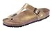 Birkenstock thong Gizeh from Birko-Flor in gold with a narrow insole