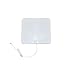 HIDB Gain 30dBi Amplified Aerial HDTV Antenna - Magnetic Base HD Freeview TV Aerial, Built-in Detachable Amplifier with Separate USB Power Supply, F Type Coax Connector, Black