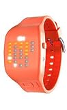 01TheOne Ibiza Ride Digital Orange Dial Unisex watch #IC900M3OR