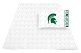 MICHIGAN STATE SPARTANS OFFICIAL TEAM LOGO QUEEN SIZE JERSEY SHEET SET