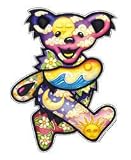 Dan Morris - Grateful Dead Dancing Bear - Jumbo 8" x 10" Sticker / Decal