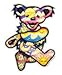 Dan Morris - Grateful Dead Dancing Bear - Jumbo 8