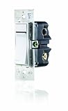 Leviton VRI06-1LX Vizia RF + 600W Incandescent Scene Capable Dimmer, White/Ivory/Almond