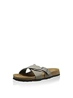 Birki's Sandalias planas Santosa (Gris)
