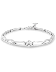 0.33 Ct. Diamond & 14k or 18k White Gold Bracelet