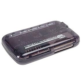 USB 2.0 All-in-1 Hi-Speed Card Reader/Writer