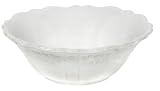 CorningWare Traditions 7-Inch Soup/Cereal Bowl, Embossed White