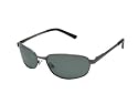 Classic Polarized Sunglasses with 1.1mm Lenses and Spring Hinges