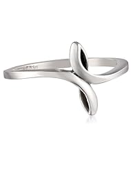 Bob Siemon Sterling Silver Ribbon Cross Ring