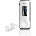 Philips GoGear Mix MP3-Player 4 GB wei&szlig;